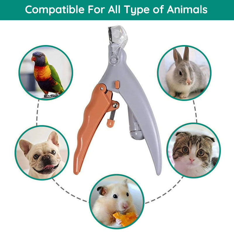 Tagliaunghie per Animali - Guida Rapida al Sensore di Sicurezza - Strumento di Toelettatura di Precisione | meowbutter