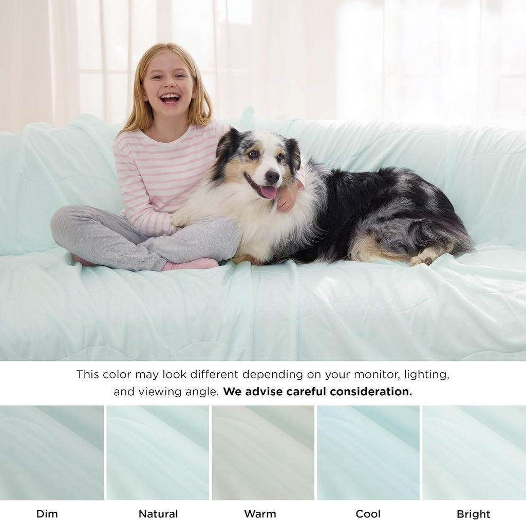 Cozy Paws stort køletæppe til hunde — åndbart fyld med luftkerne, let, vaskbart