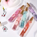 Blommigt reseparfympresentset – samling med miniatyrflaskor