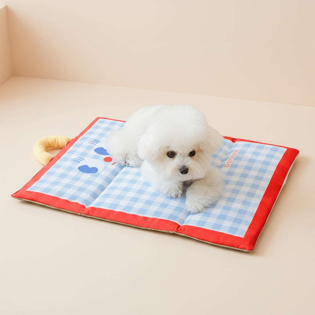 Tappetino Rinfrescante per Cani e Gatti Traspirante Pieghevole Portatile | Meowbutter