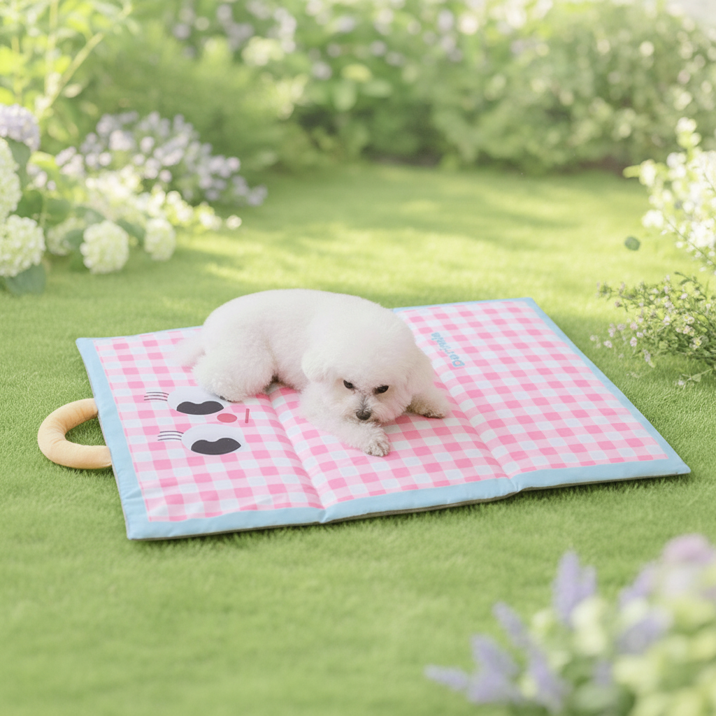 Tappetino Rinfrescante per Cani e Gatti Traspirante Pieghevole Portatile | Meowbutter