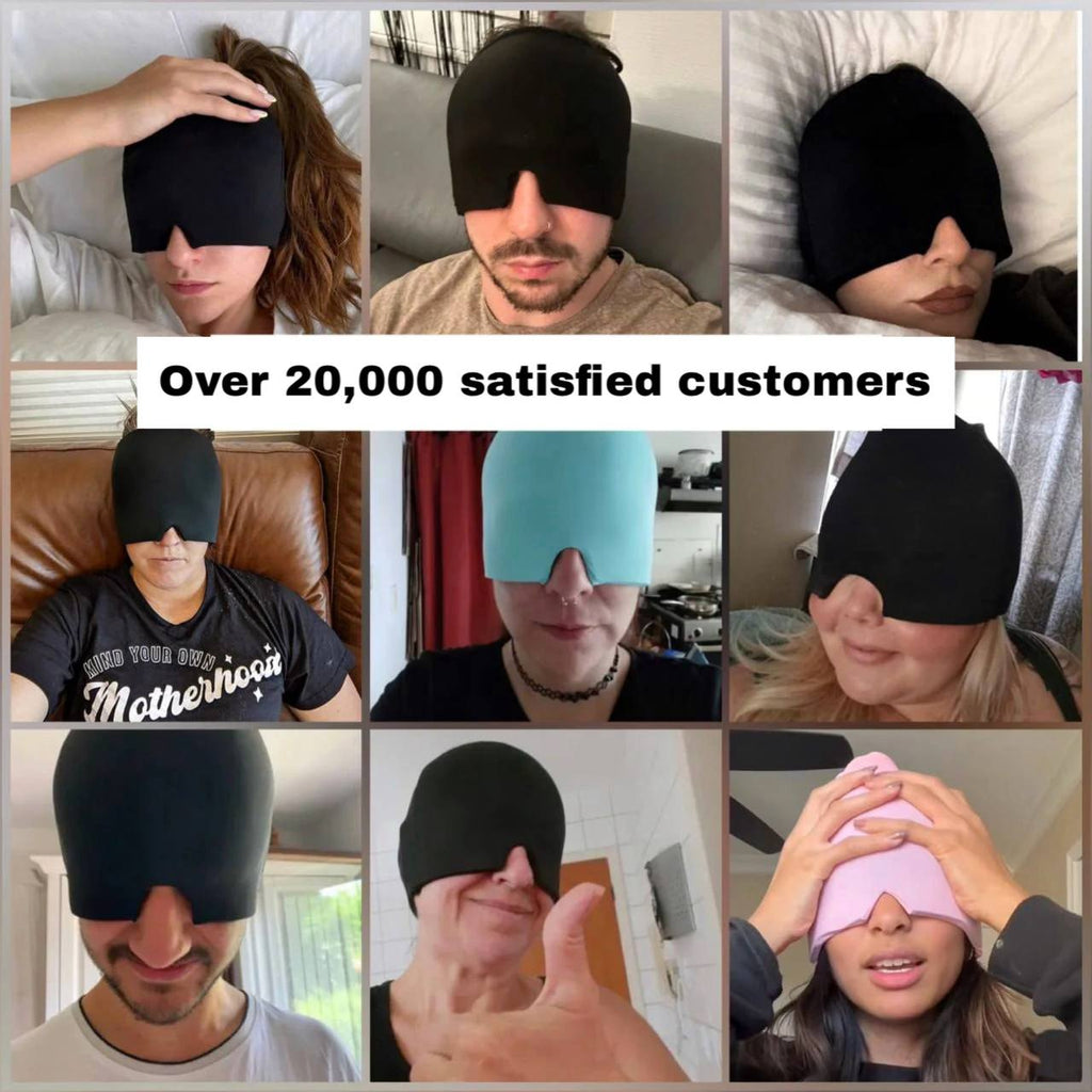 Comfort Hood For Soothing Head Tension And Sleep At Night