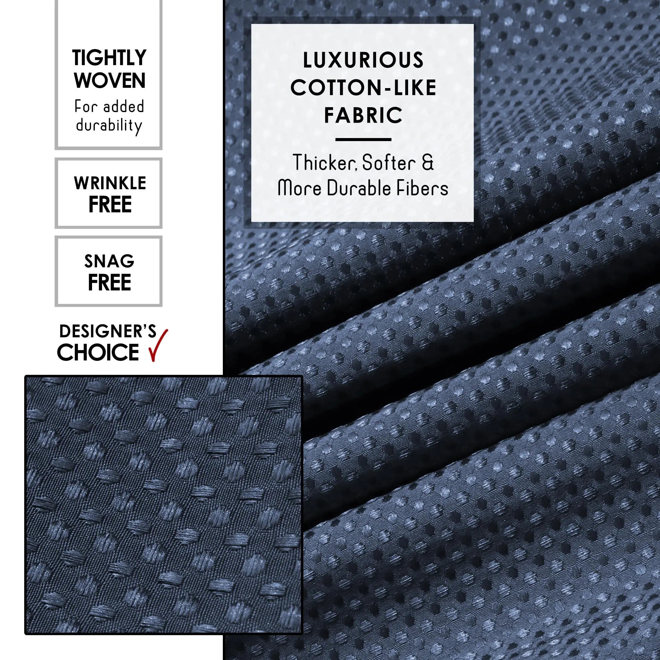Blackout Curtains Set For Privacy And Light Control