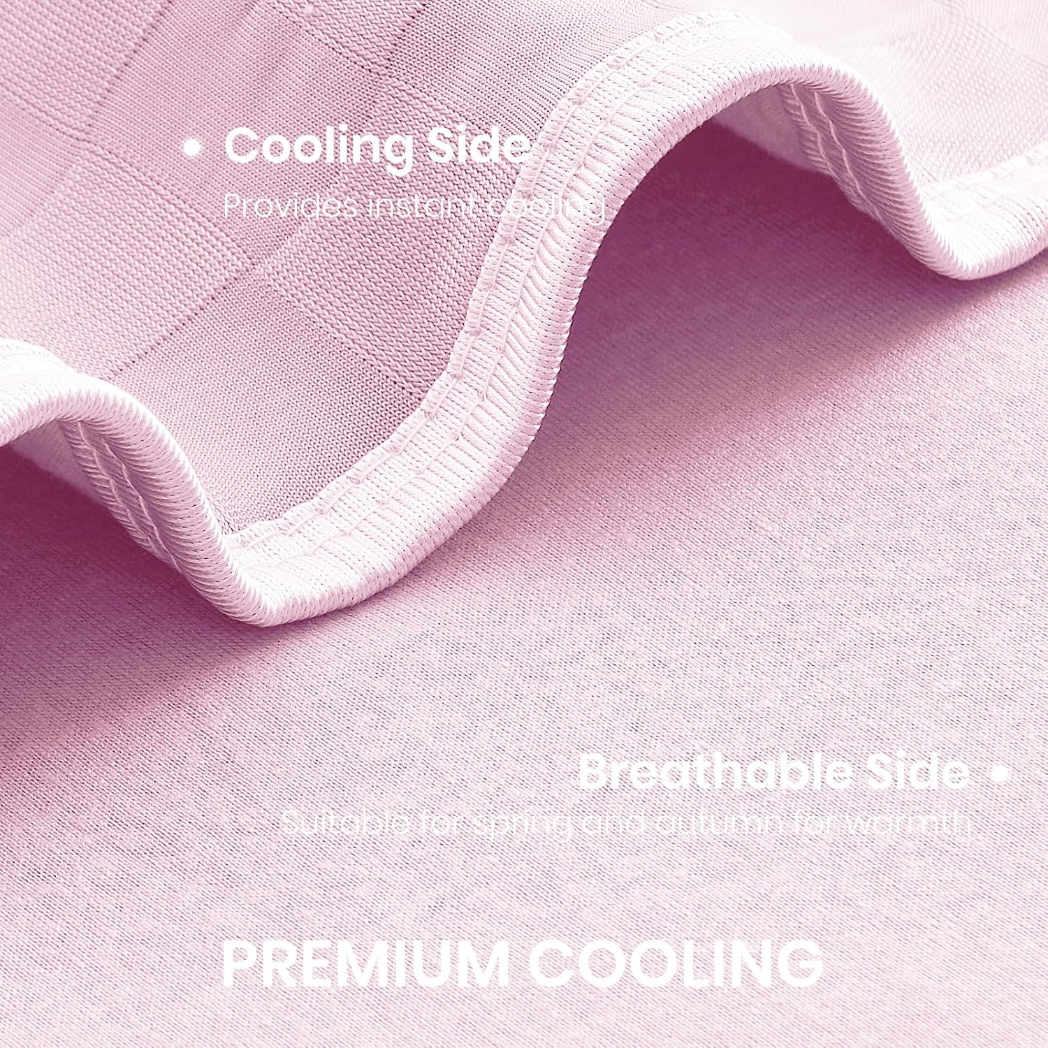 Chill Comfort Arc-Chill Technology Cooling Blanket — Soft Lightweight Fabric