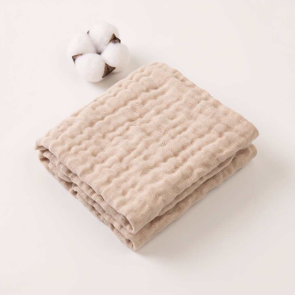 Face Towels Made From Muslin Cotton Set Of Six Pack
