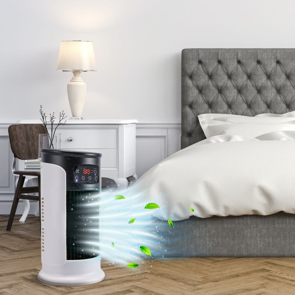 Ventilatore a torre portatile con raffreddamento ad aria | Meowbutter