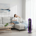 Portable Tower Oscillating Fan Quiet Bladeless Adjustable | Meowbutter