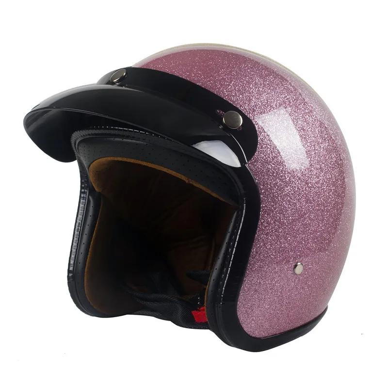 Casco Vintage Alemán Abierto – Aprobado por DOT y ECE - Meowbutter
