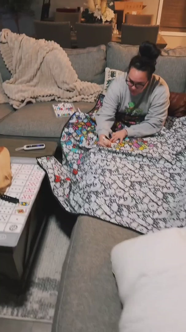 Color, Cuddle, Repeat – A DIY Coziness Blanket for Family Bonding