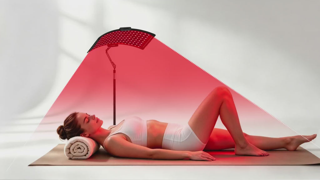Adjustable Dual-Light Panel for Daily Stiffness and Full-Body Radiance
