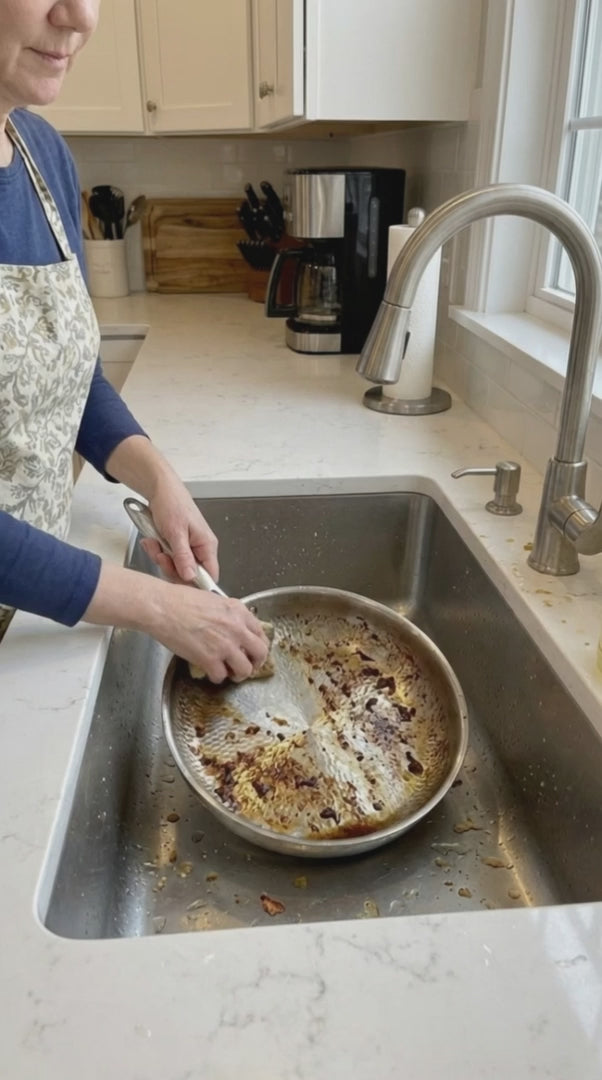 Premium Pure Titanium Fry Pan: 100% PFAS-Free & Built for a Lifetime