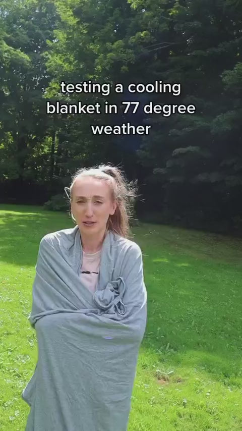 Premium Double-Sided Cooling Blanket for Refreshing Sleep