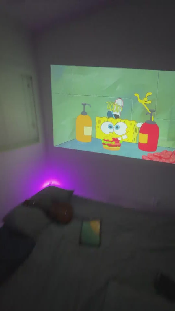 Smart 4K Projector with Auto Focus & Voice Control