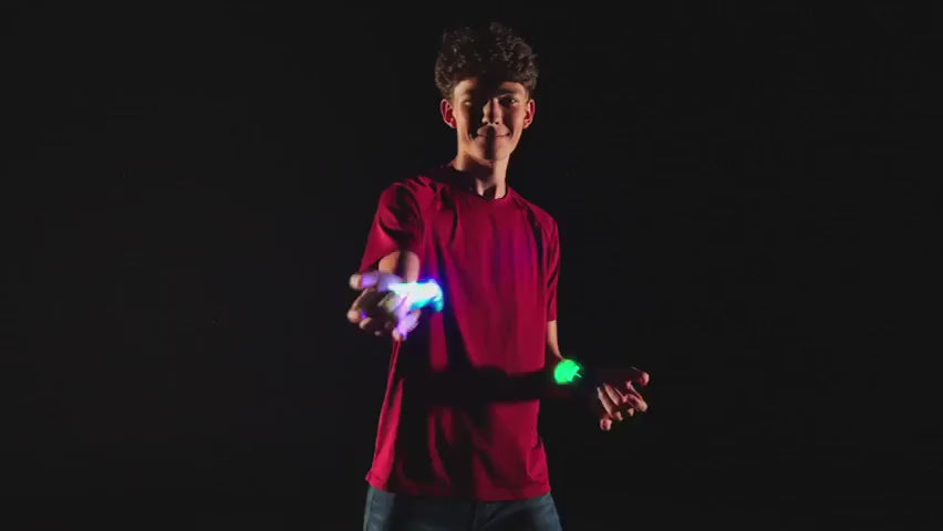 Launch, Retract, Repeat – Wearable Wrist Toy with Glow-in-the-Dark String