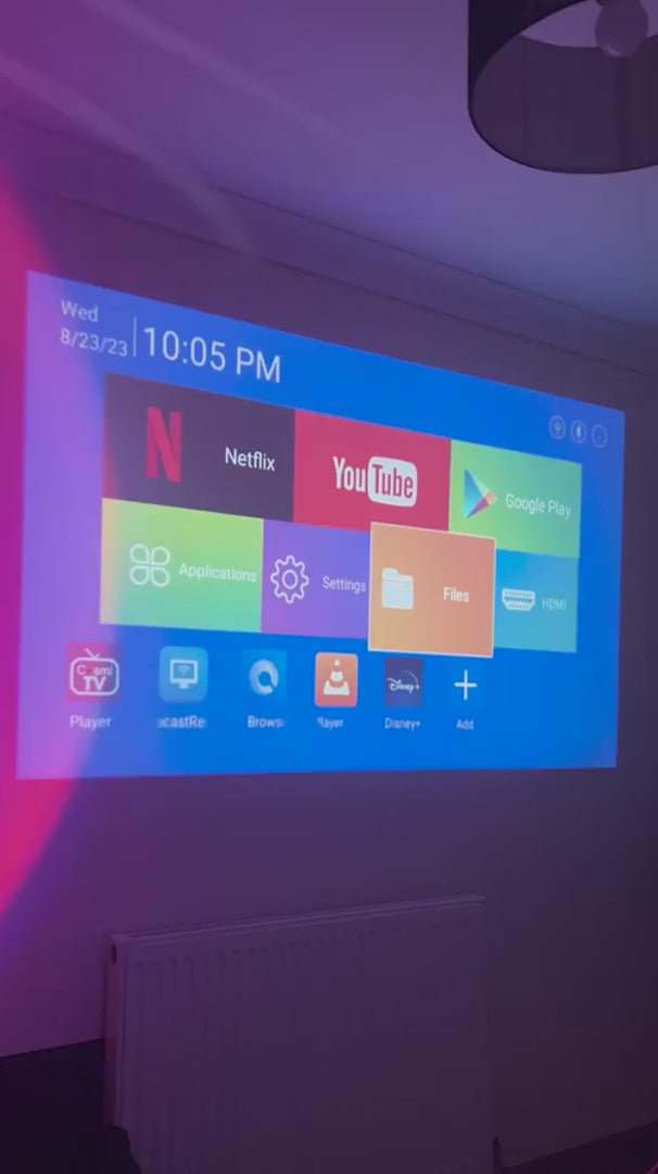 Smart Projector for Limitless Home Entertainment