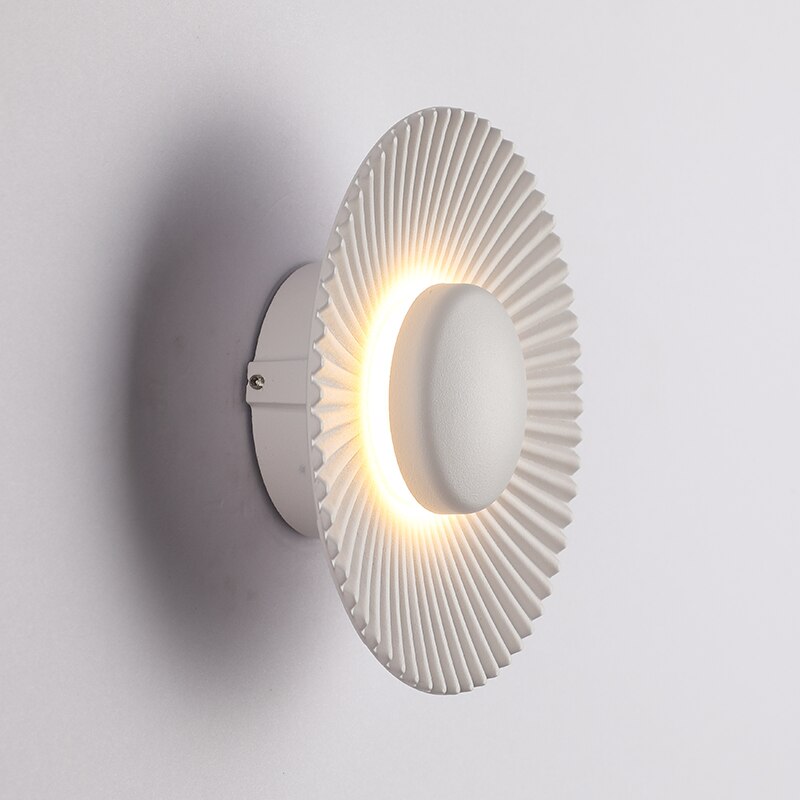 Lampada da parete Hasna SunRay | Design moderno a raggi di sole metallico | Meowbutter