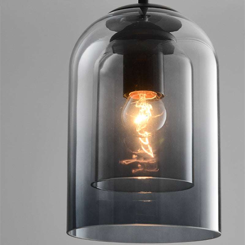 Glass Pendant Light | Modern Nordic Hanging Lamp | Meowbutter
