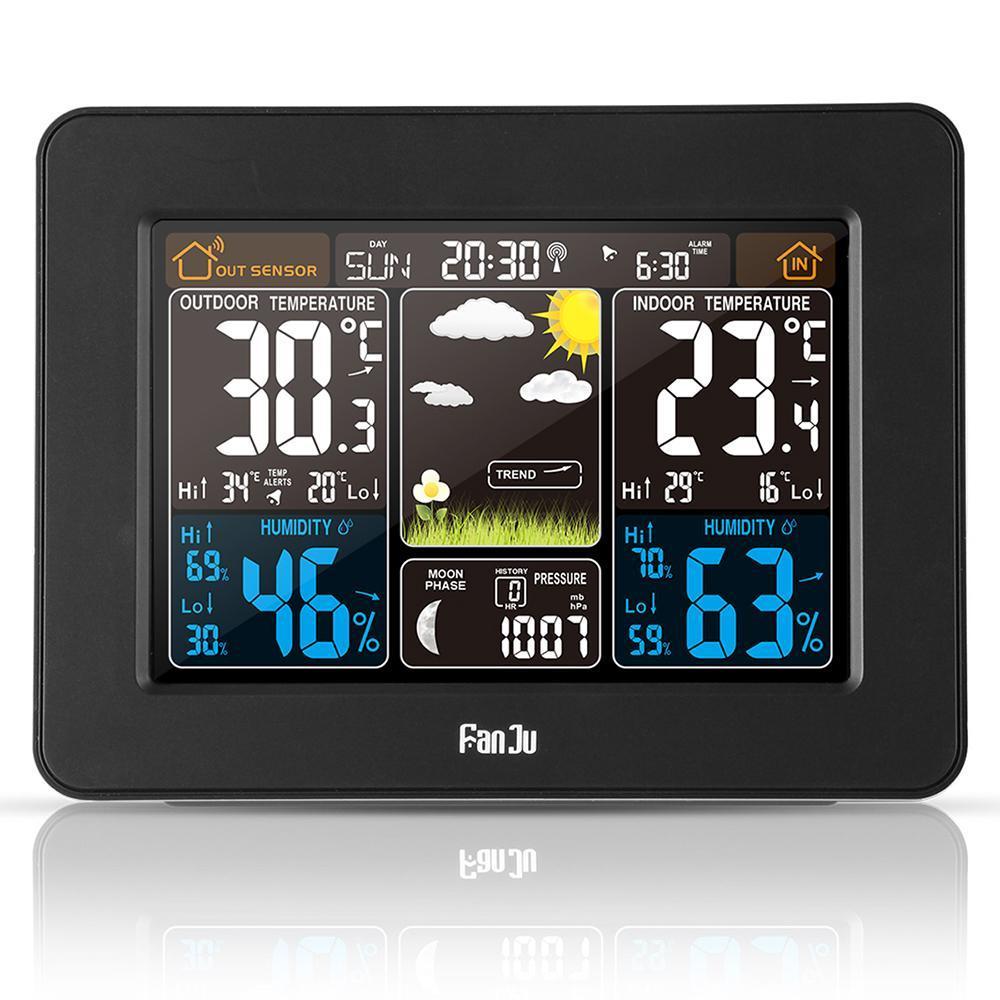 Wireless Weather Station - Indoor & Outdoor Sensor - Temperature & Humidity | meowbutter