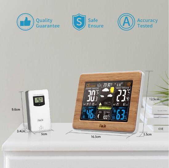 Wireless Weather Station - Indoor & Outdoor Sensor - Temperature & Humidity | meowbutter