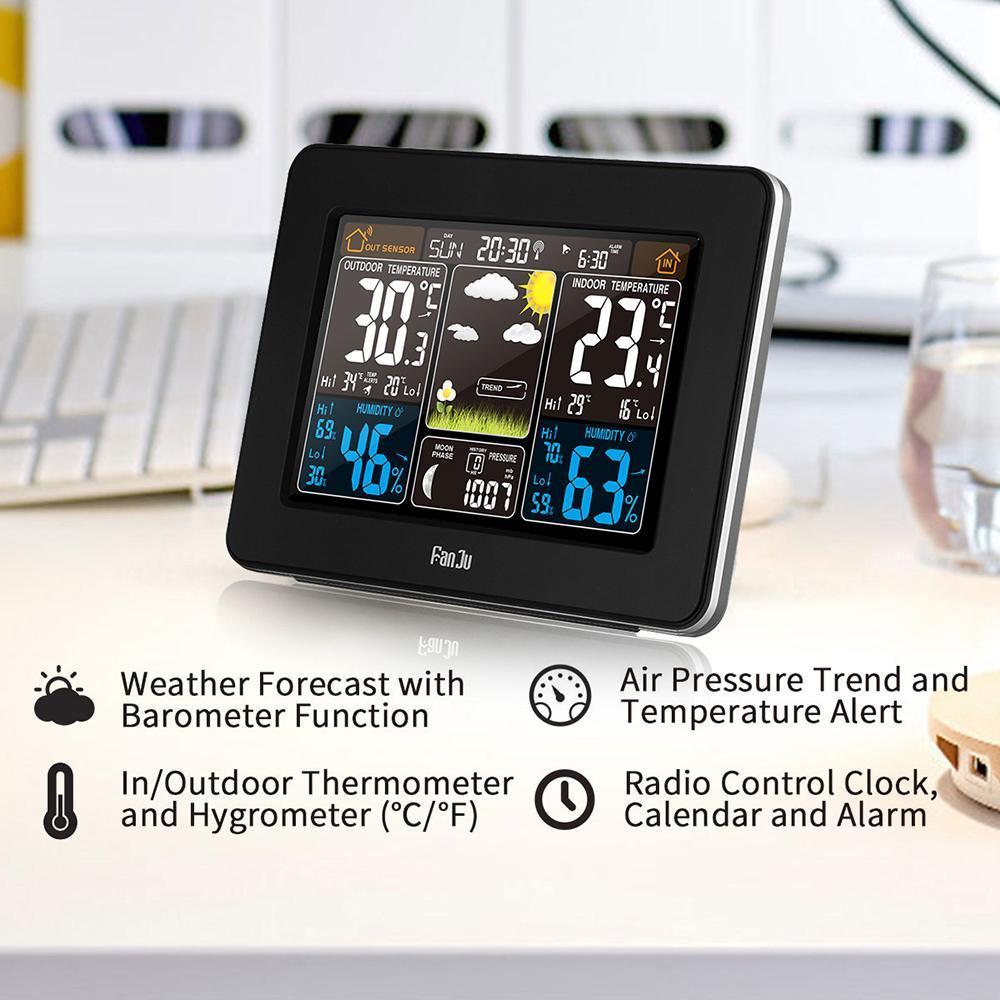 Wireless Weather Station - Indoor & Outdoor Sensor - Temperature & Humidity | meowbutter