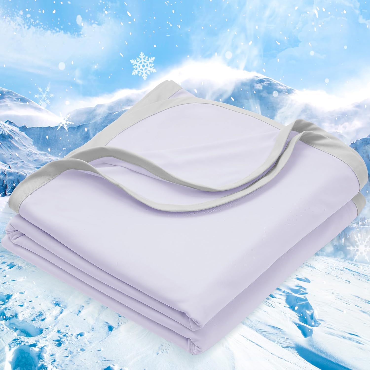 Chill Comfort Arc-Chill Tech Double-Layer Lightweight Cooling Blanket