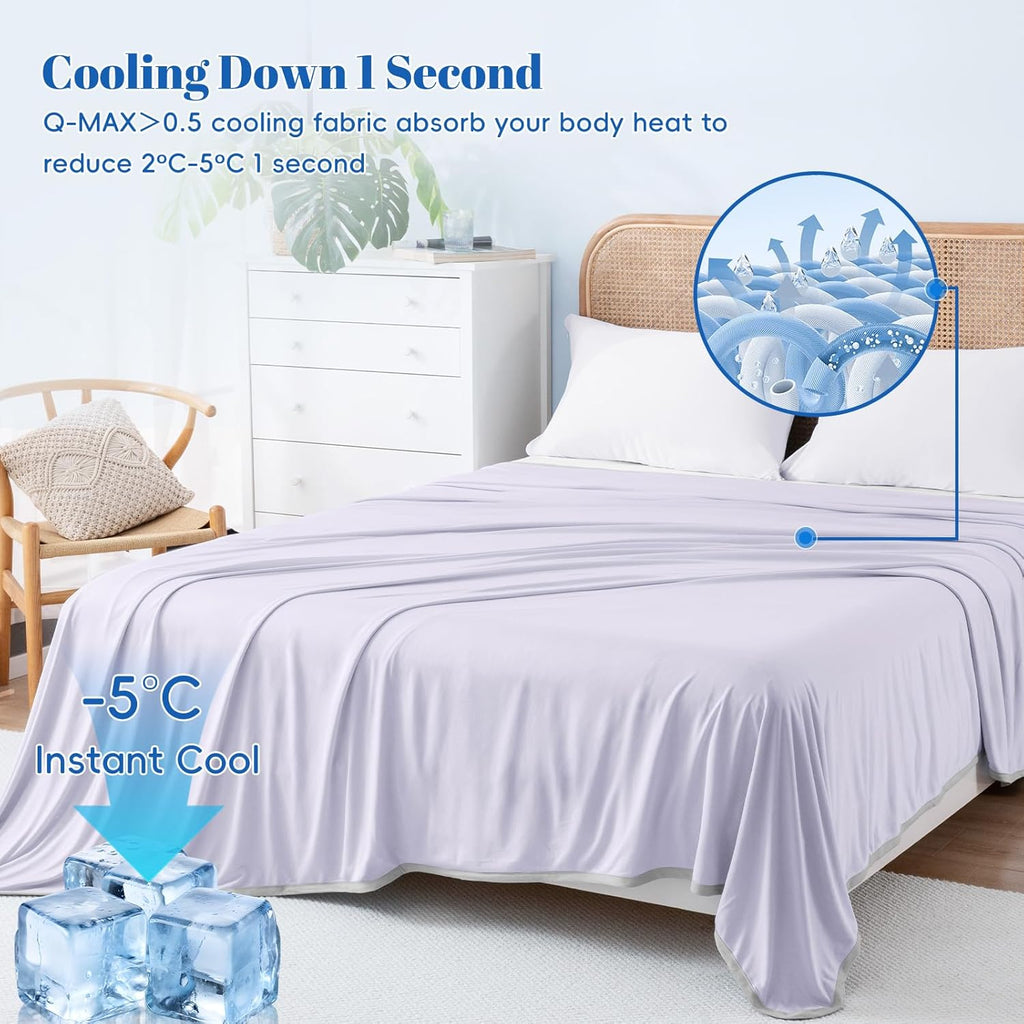 Chill Comfort Arc-Chill Tech Double-Layer Lightweight Cooling Blanket