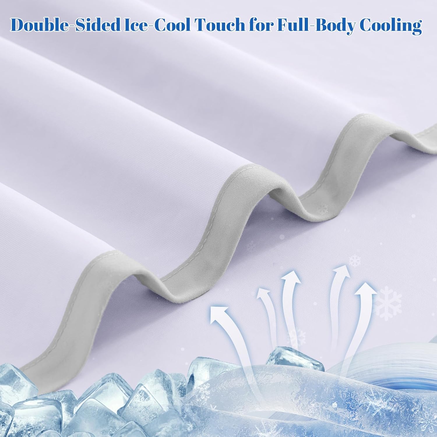 Chill Comfort Arc-Chill Tech Double-Layer Lightweight Cooling Blanket