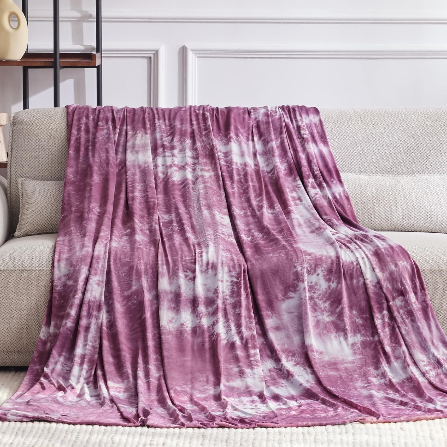 Chill Comfort Arc-Chill Cooling Blanket — 50 x 70 Inch Lightweight Portable Throw