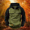 Quarter Zip Hoodie Performance Outdoor Active Performance | Meowbutter