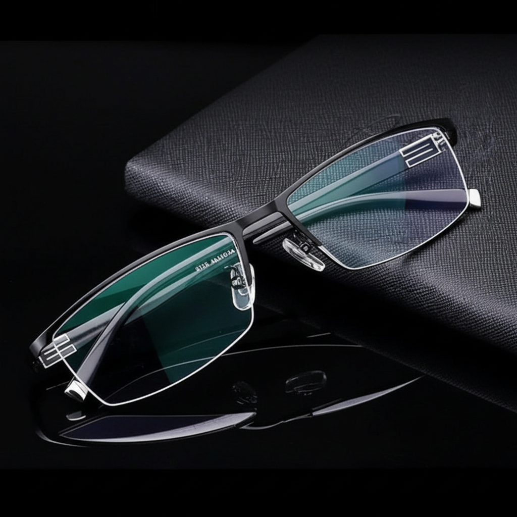 Óculos de leitura multifocais progressivos — Revestimento das lentes resistente aos raios UV