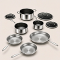 Premium Titanium Cookware Set for Effortless Cooking and Lifetime Durability