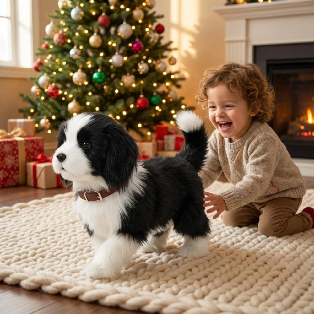 Robot Dog Interactive Puppy Toy Walks Barks Gestures | Meowbutter