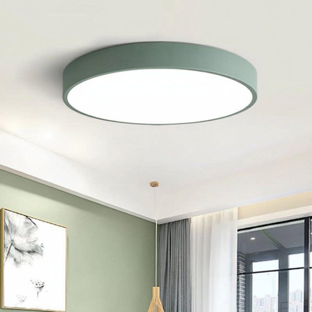 Modern Round LED Flush Mount Ceiling Light