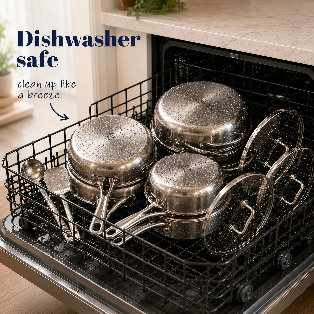 Premium Titanium Cookware Set for Effortless Cooking and Lifetime Durability