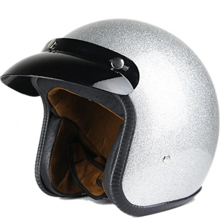 Casco Vintage Alemán Abierto – Aprobado por DOT y ECE - Meowbutter