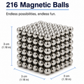 Magnetická stavebnice MagiBuild Sphere — 3D konstrukční sada s více osami