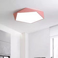 Skydor Modern Geometric LED Ceiling Light — Architectural Polygonal Profile
