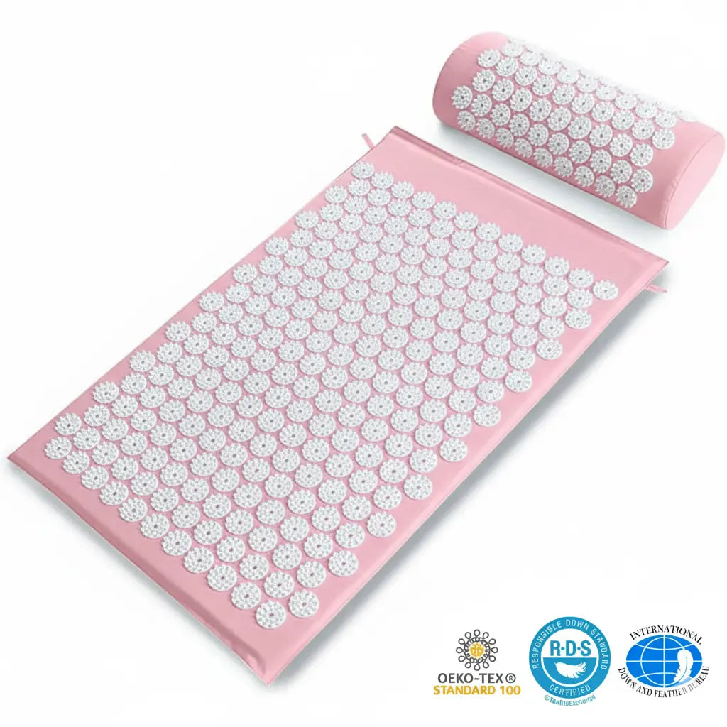 Acupressure Mat and Pillow Bundle for Relaxation