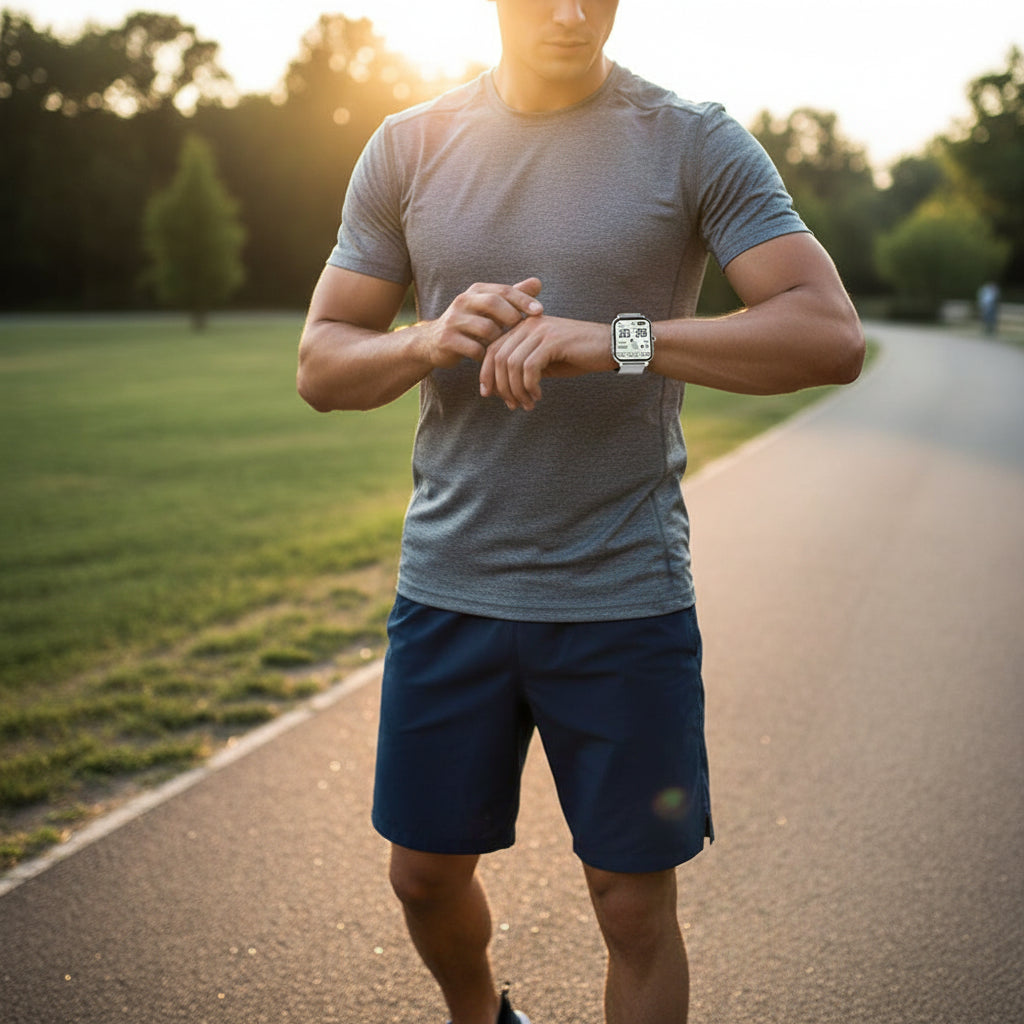 Orologio Smart per il Fitness con Monitoraggio Attività Quadrato | Meowbutter