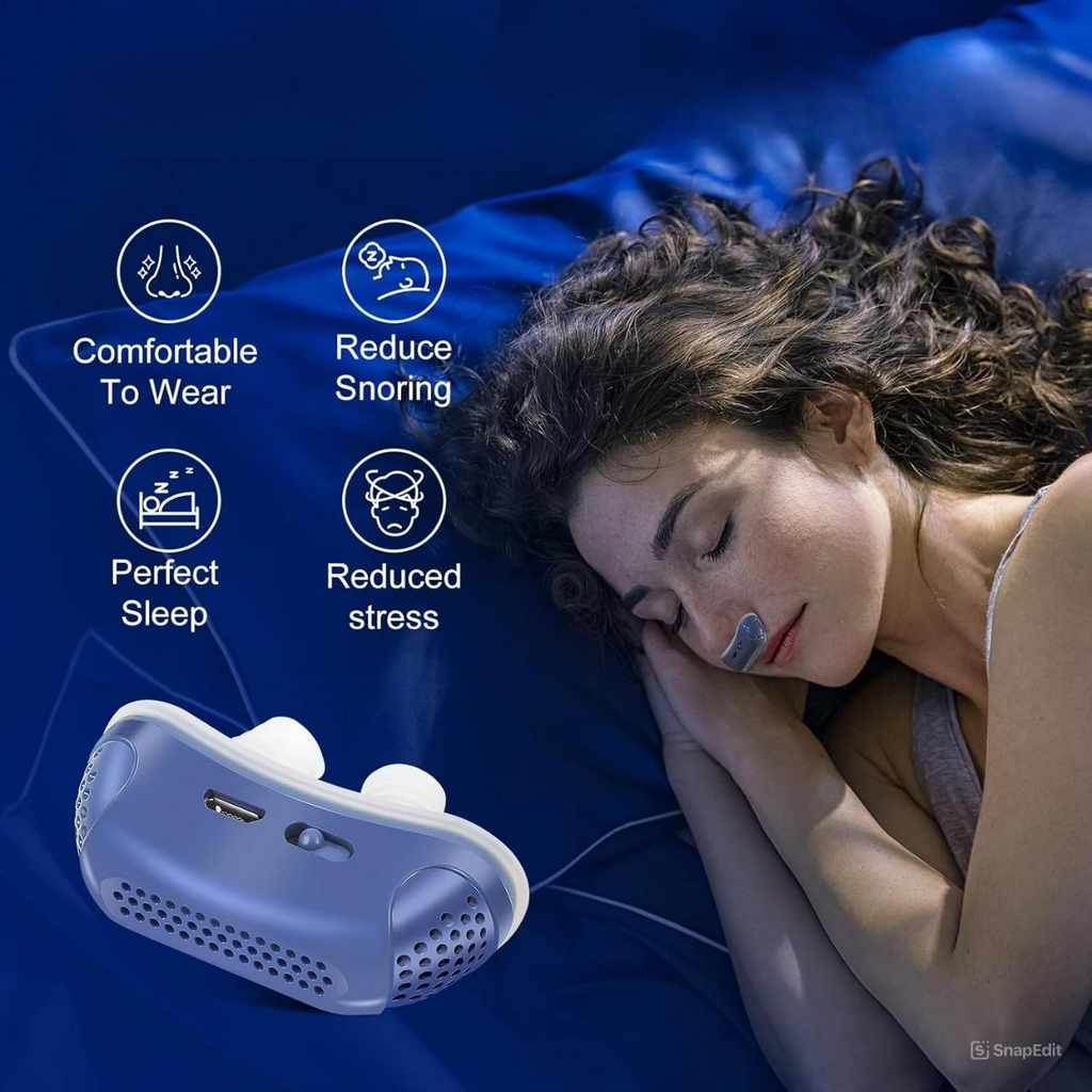 Portable Nasal Airflow Device - Quiet Night Operation - Travel Sleep Accessory | meowbutter