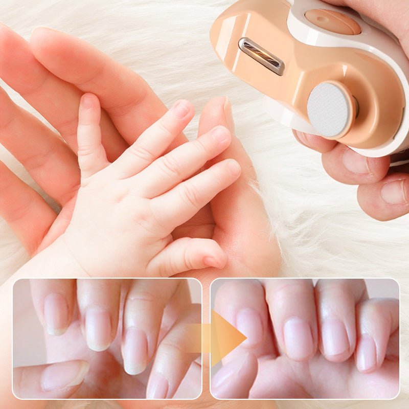 Elektrischer Nagelknipser - 2-in-1 Trimmer & Feile - Automatisches, wiederaufladbares Pflegegerät | meowbutter