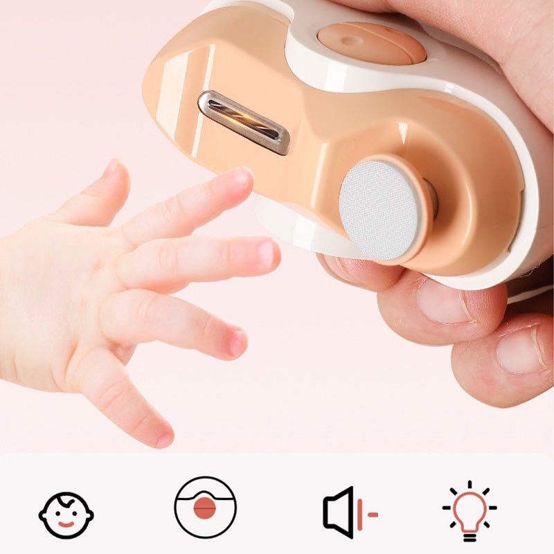 Elektrischer Nagelknipser - 2-in-1 Trimmer & Feile - Automatisches, wiederaufladbares Pflegegerät | meowbutter