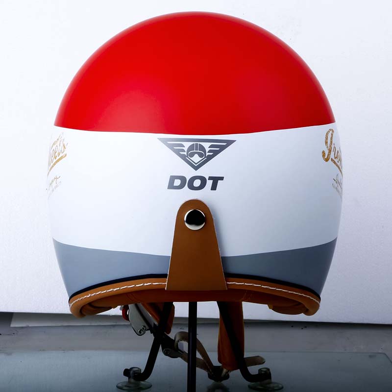The Street King - Vintage Open Face Helmet - DOT & ECE Approved - Meowbutter