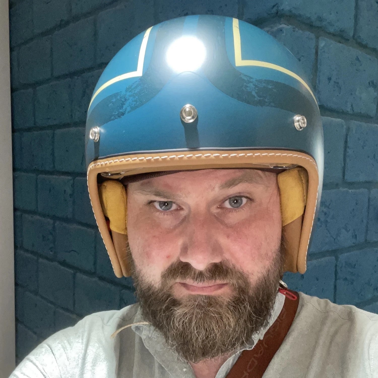 The Street King - Vintage Open Face Helmet - DOT & ECE Approved - Meowbutter