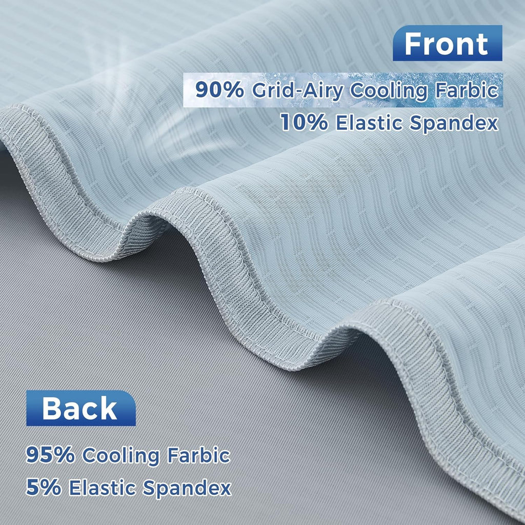 Chill Comfort Reversible Cooling Blanket — Breathable Design, Rapid Heat Extraction
