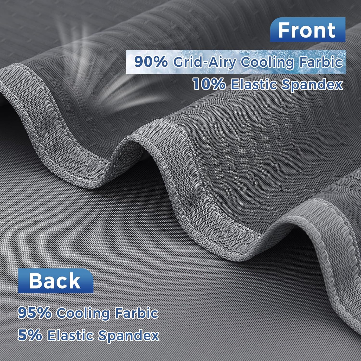 Chill Comfort Reversible Cooling Blanket — Breathable Design, Rapid Heat Extraction