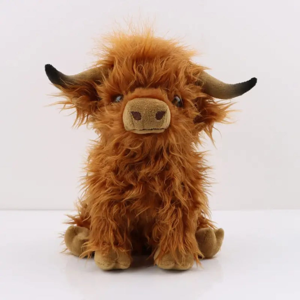 Bamse Plysdyr Highland-ko Blød Plysdyr | Meowbutter