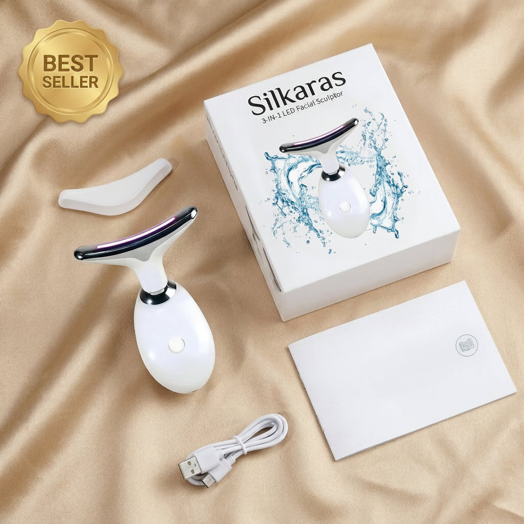 3-in-1 LED Facial Sculptor for a Visibly Firmer, Radiant, and Contoured Complexion