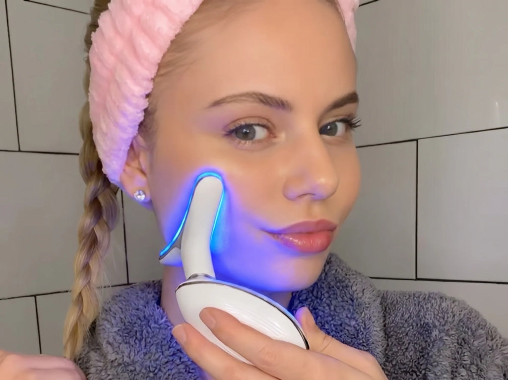 3-in-1 LED Facial Sculptor for a Visibly Firmer, Radiant, and Contoured Complexion