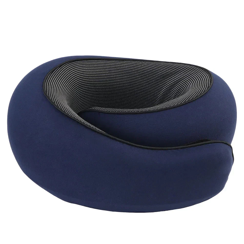 Travel Neck Pillow Memory Foam U-Shaped Neck Roll | Meowbutter